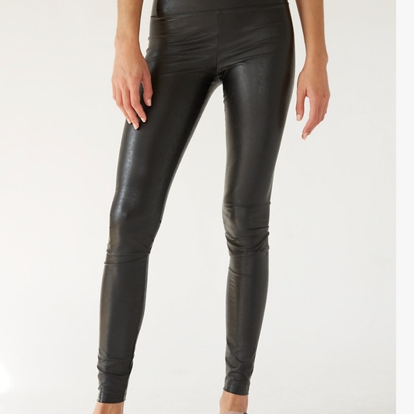 Wilfred Free Daria Vegan Leather Leggings Size S - Picture 2 of 13